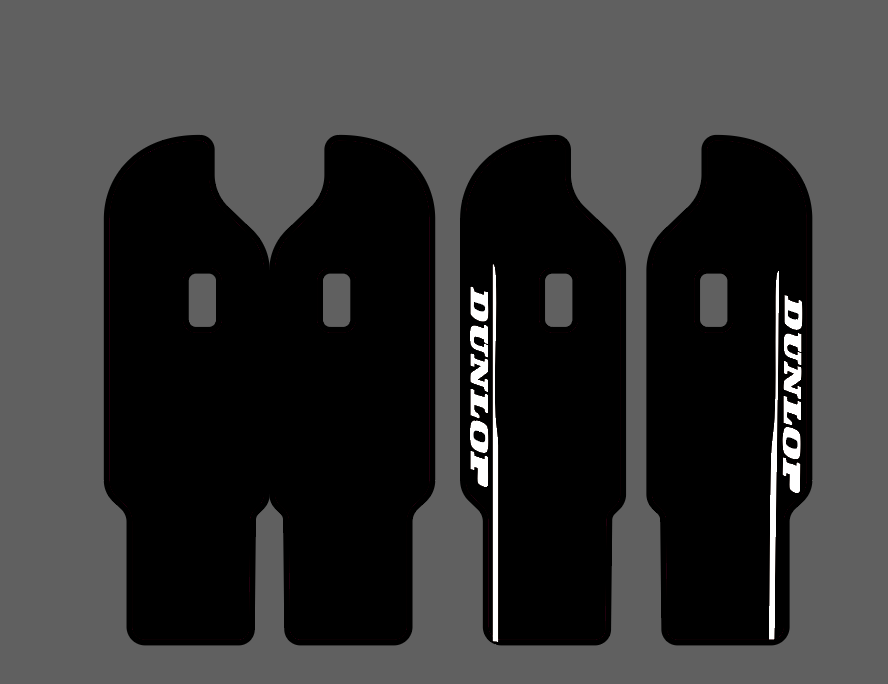 DNM Fork Guard Decals