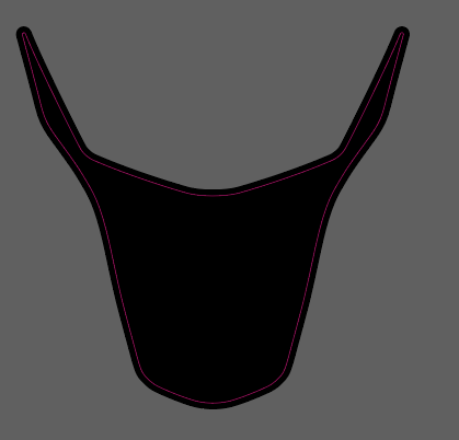 Surron Short Rear Fender Decal