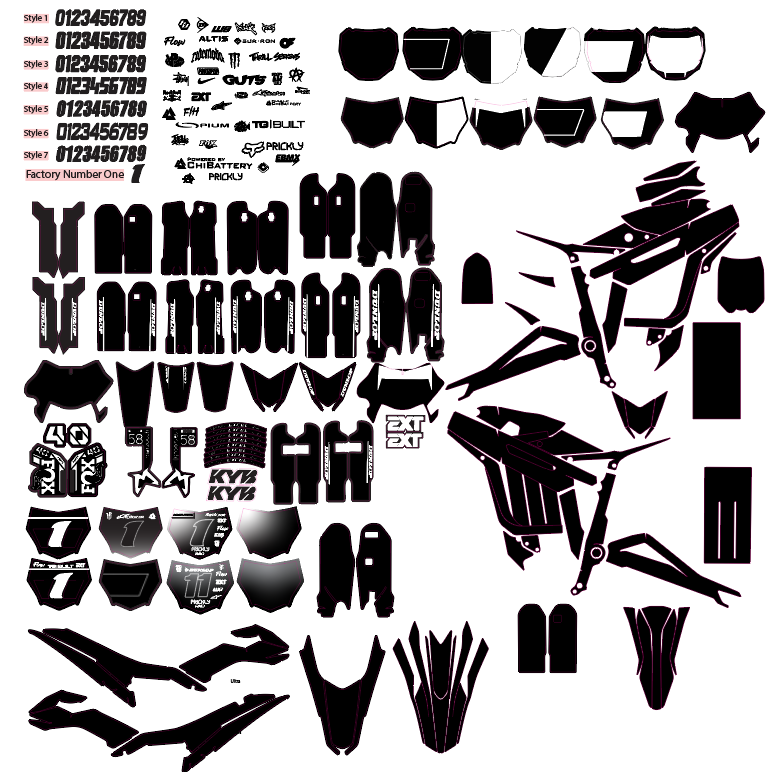 Full Decal Business Template Startup
