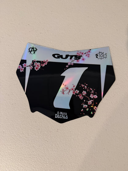 Cherry blossom decal (Custom) (ODI AND MOTOCUTZ)