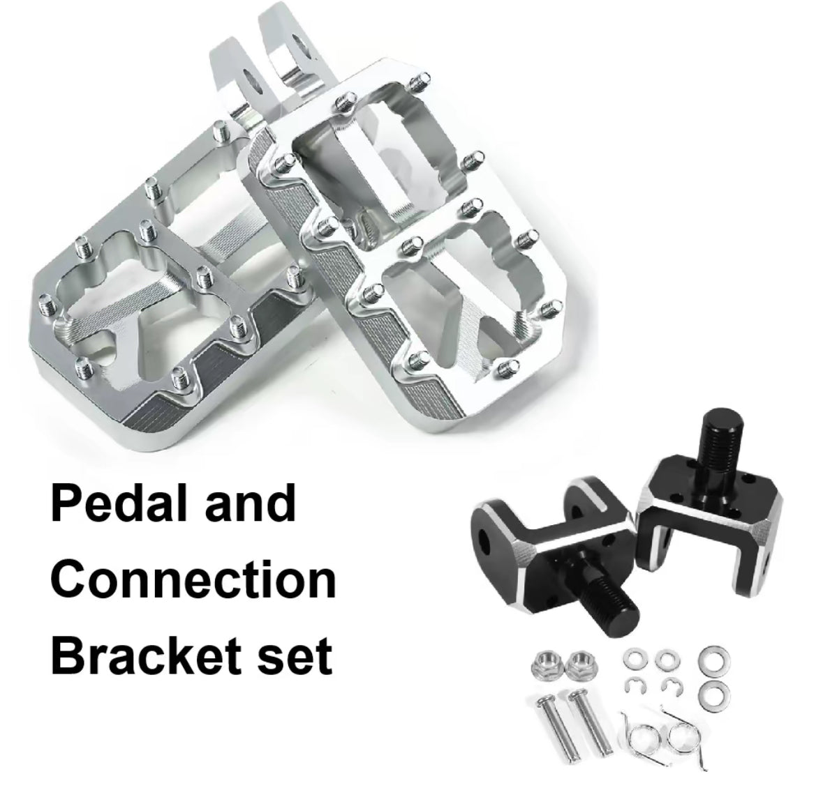 E-bike Pedal - Peg Conversion Kit (Works for all e-bikes with pedals)