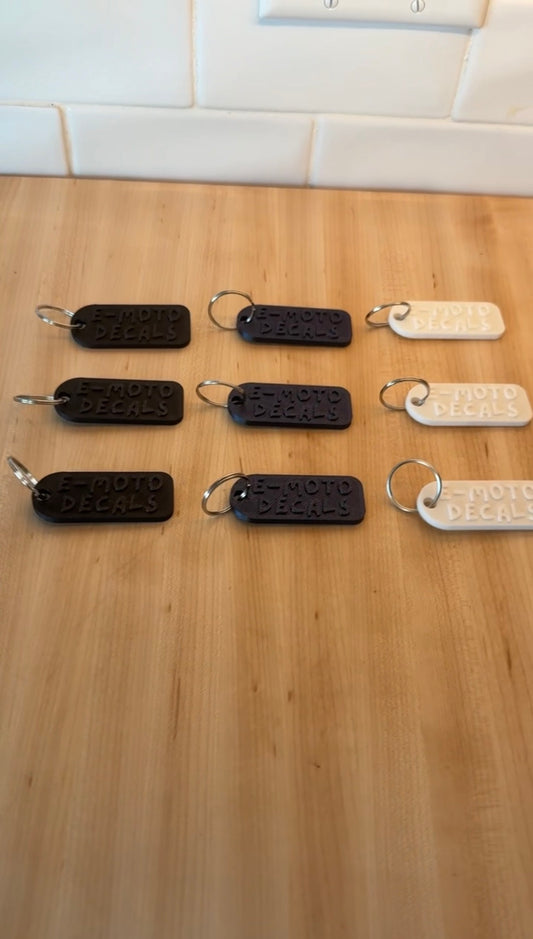 Emoto-Decals keychain