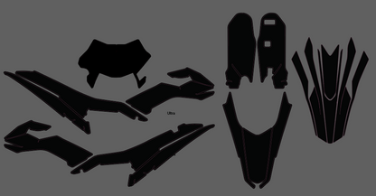 Ultra Bee Full Graphics Kit
