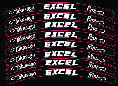 Excel Rim Decals