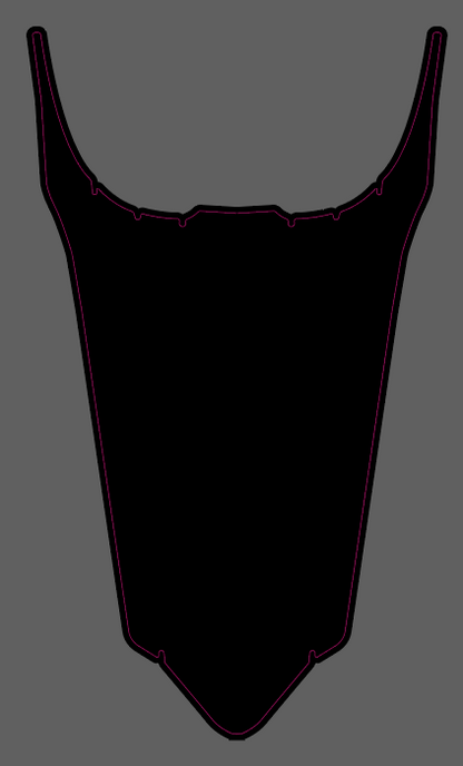 Surron Long Rear fender Decal