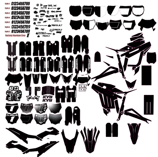 Full Decal Business Template Startup