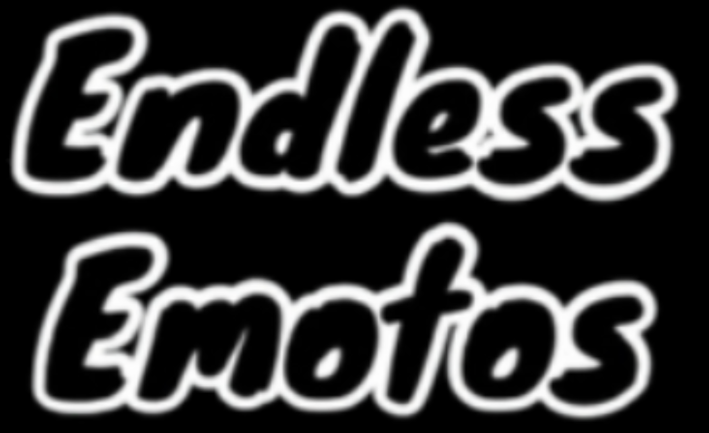 Endless Emotos sticker (3 PACK)