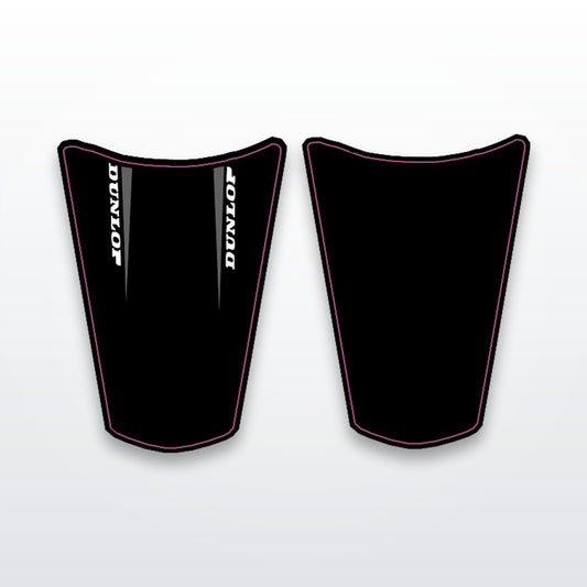 Eride rear fender decal, cut-to-fit vinyl graphic on white studio background