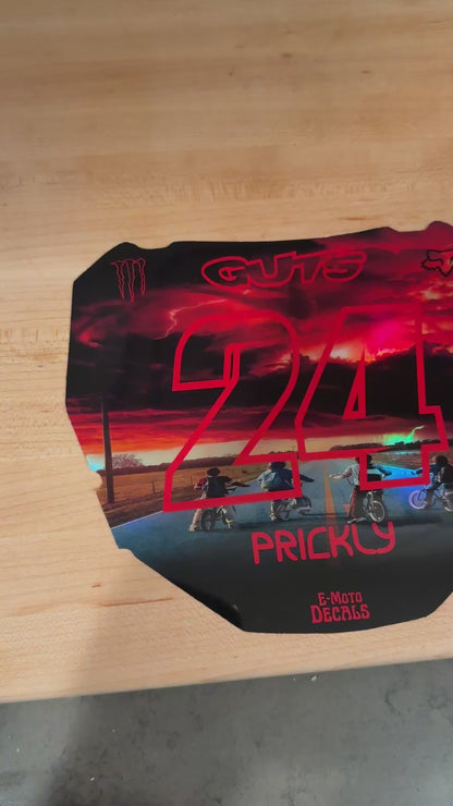 Limited Edition Stranger Things Decal