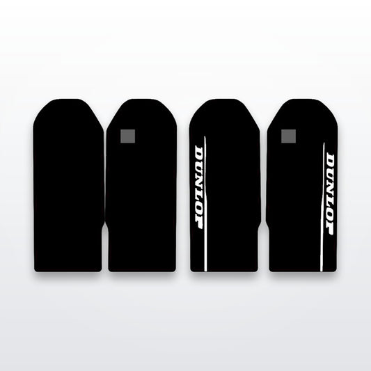 Talaria OEM fork guard decals for MX3 and MX4 on white studio background