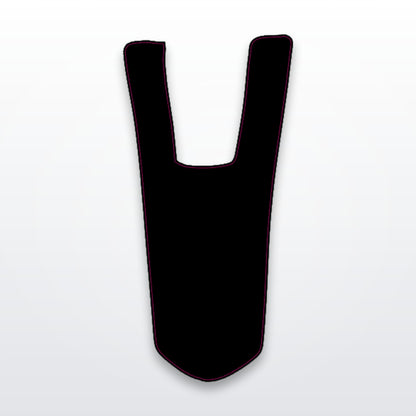 Yozma rear fender decal, cut-to-fit vinyl graphic on white studio background